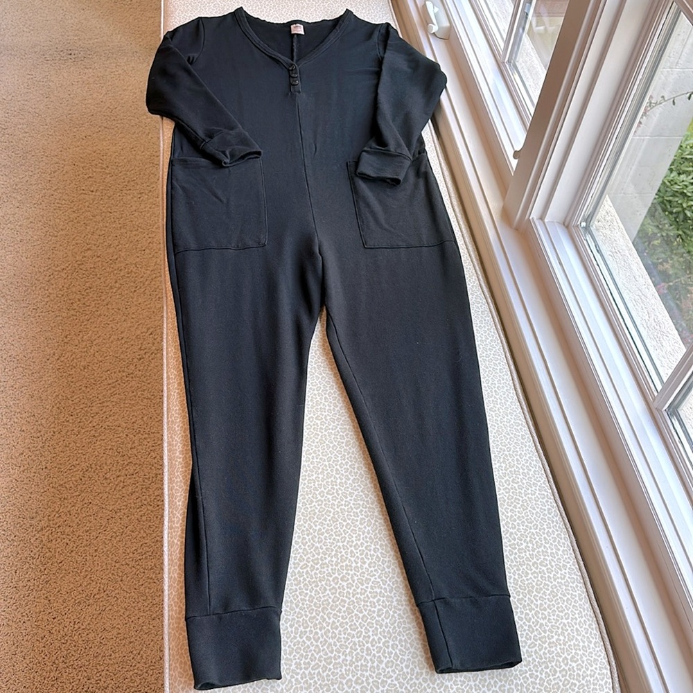 Smash & Tess Black Wednesday Romper Pajamas size S